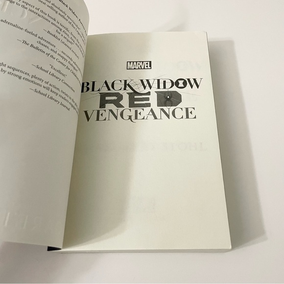 Black Widow Red Vengeance Novel Margaret Stohl Book - Picture 7 of 16